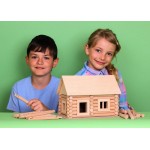 VARIO SUITCASE 72 piese - set constuctie modular din lemn rotund 7 in 1 Walachia